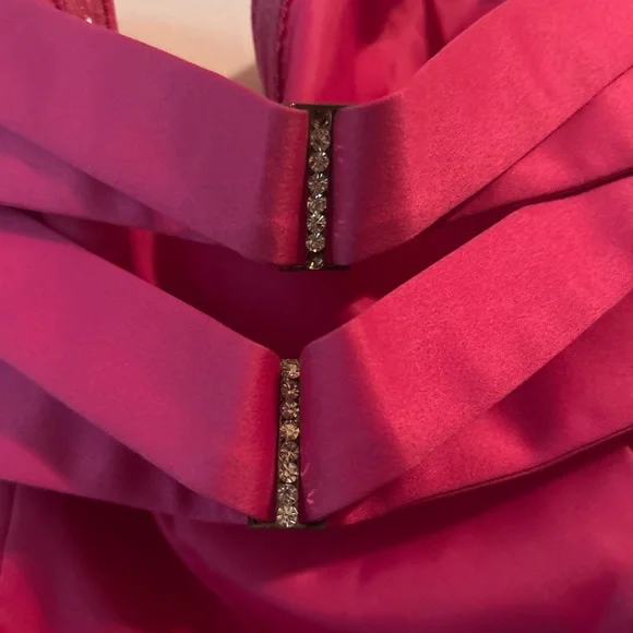 Adrianna Papell Vibrant Pink Formal Dress - Picture 6 of 7